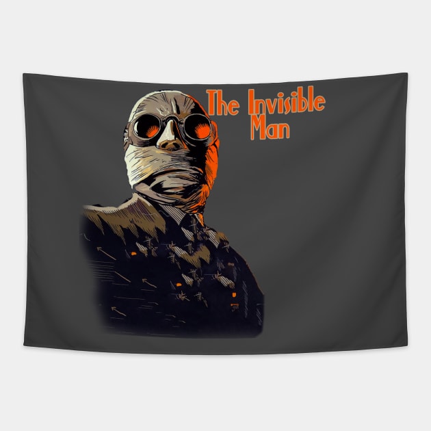 The Invisible Man Tapestry by Cult Classic Clothing 