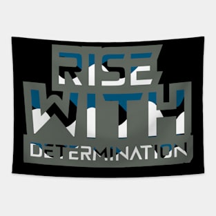 Rise With Determination Tapestry