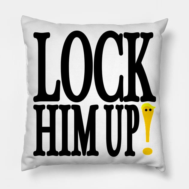 Lock Him Up Pillow by rashiddidou