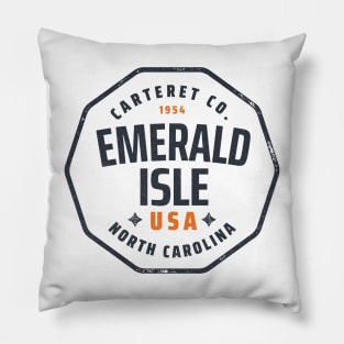 Emerald Isle, NC Summertime Vacationing Memories Pillow