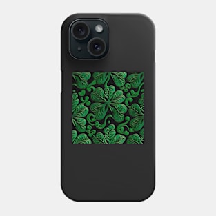 Saint Patrick's day shamrock 3D pattern Phone Case