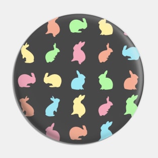 Pastel Bunnies Pin