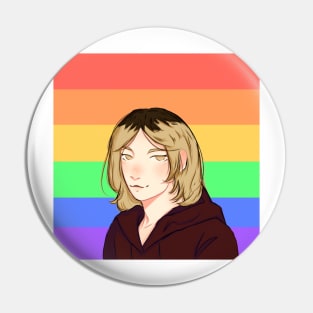 Kenma w/ Pride Flag Pin