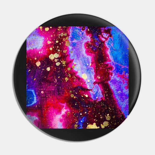 Premium Colorful Marble Inkscape Pin by TheSkullArmy