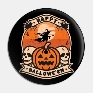 Happy Halloween Pin