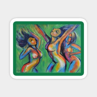 Dance Colours and Nature 2 Magnet