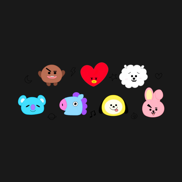 Discover bt21 - Bts - T-Shirt