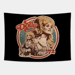 Dolly Retro 1972s Tapestry