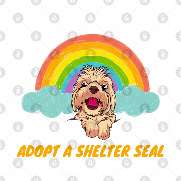 Adopt A Shelter Seal by SPEEDY SHOPPING