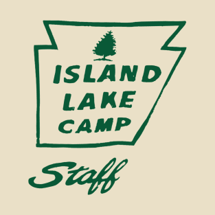 Island Lake Camp Staff (Love Hard) T-Shirt