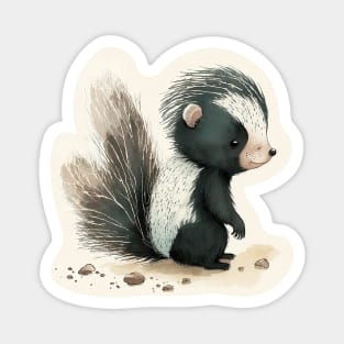 Smiling Skunk Magnet