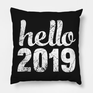 Hello 2019 Pillow