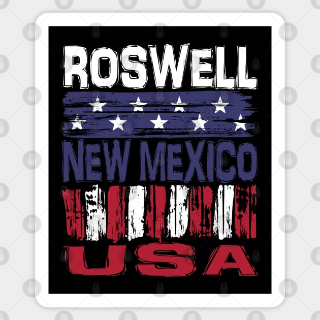 Roswell Flag New Mexico T-Shirt Roswell Flag New Mexico T-Shirt
