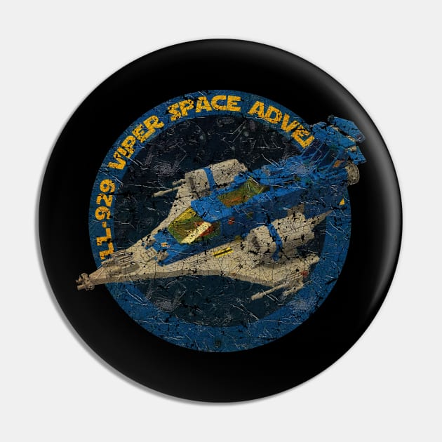 LL 929 Viper Space Adventure real RETRO Pin by mamahkian