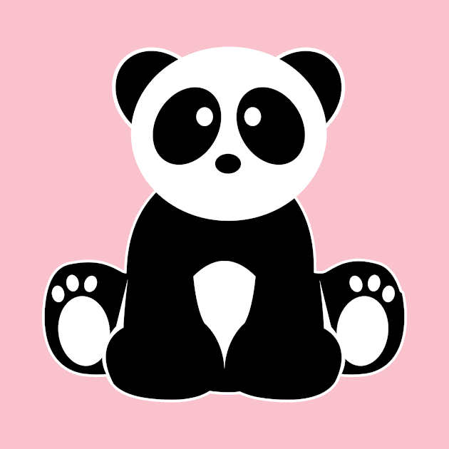 Cute Panda by MaikaeferDesign