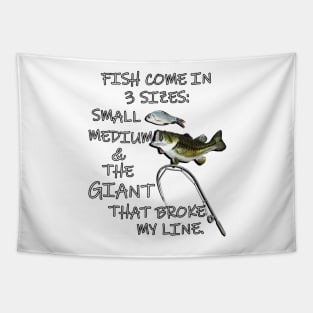 Funny Fishing Cards & Gifts Tapestry