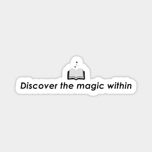 Discover the magic inside it - bookish Magnet