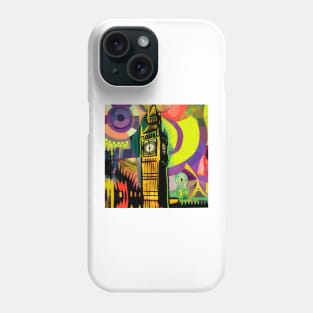 London Big Ben - Abstract Art Style Phone Case