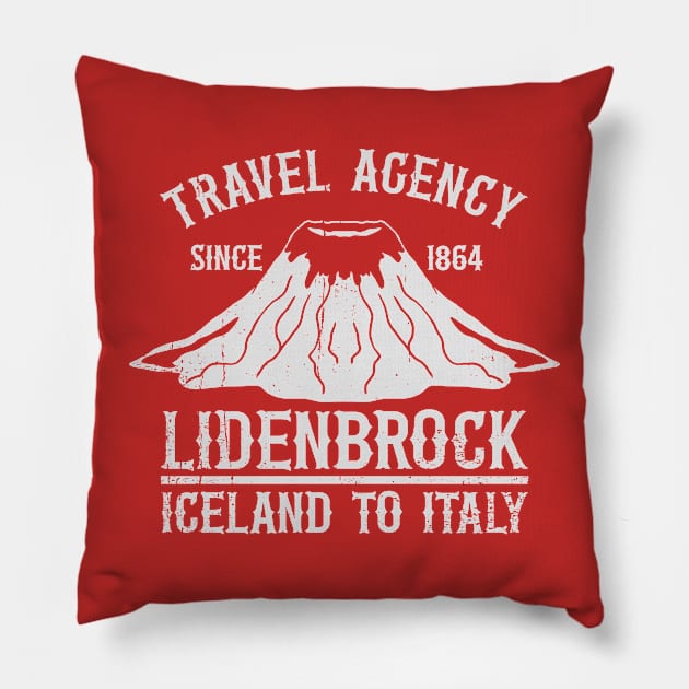 Lidenbrock Agency Pillow by nickbeta