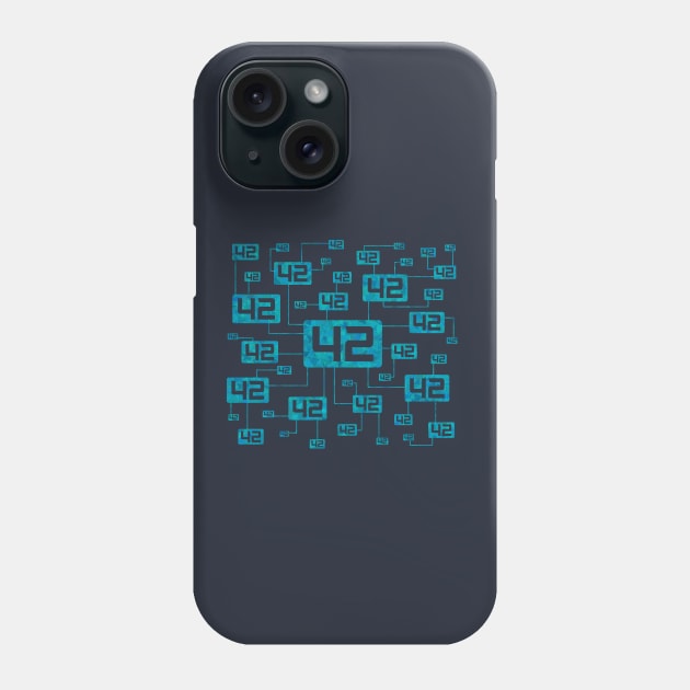 Forty-two 42s Phone Case by donovanh