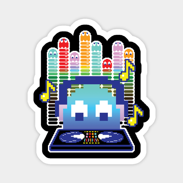 DJ Inky Magnet by JPenfieldDesigns