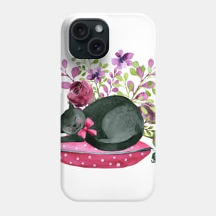 Napping Kitty Cat Phone Case