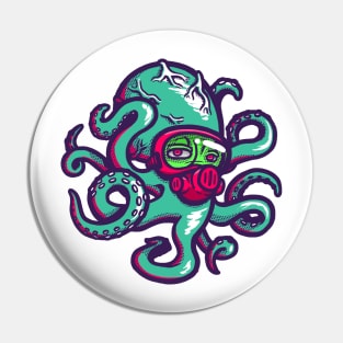 Nima the Octopus Pin