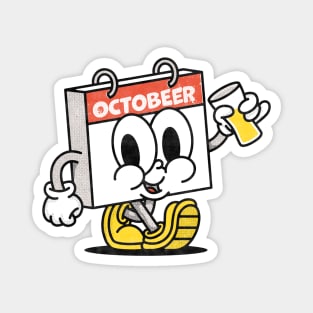 Octobeer October Beer Lover Oktober - Hometober Fest Party Magnet