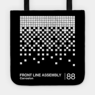 Corrosion / Minimalist Graphic Design Artwork Tote