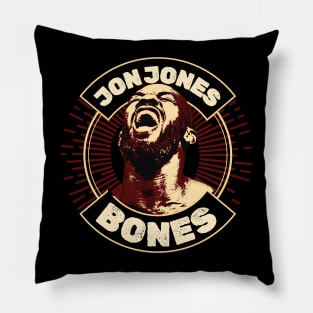 bones jon jones Pillow