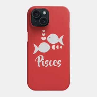 Pisces Feb 19 - March 20 - Water sign - Zodiac symbols Phone Case