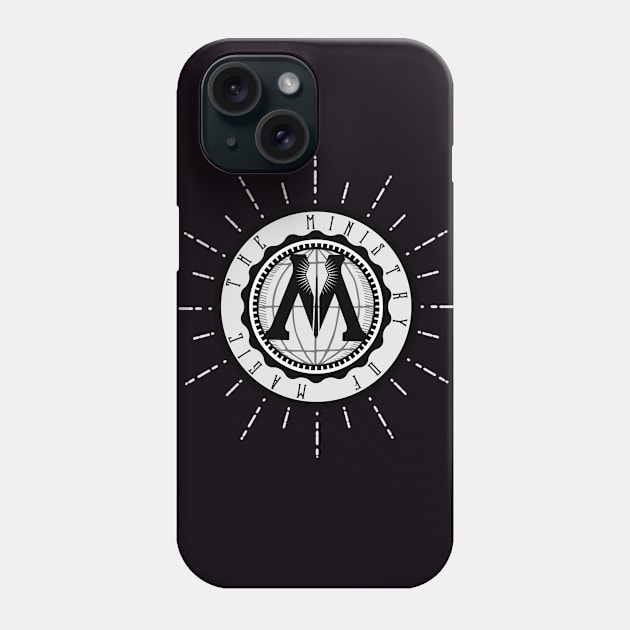 The Magical Ministry Emblem Phone Case by EnchantedTikiTees