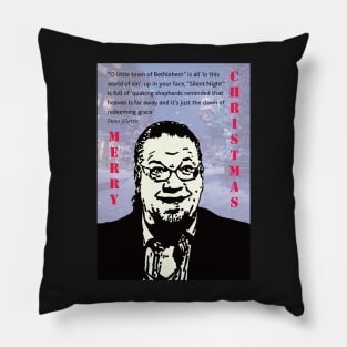 Penn Jillette Atheist Christmas Pillow