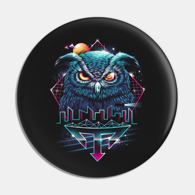 Nocturnal Animod Pin by Vincent Trinidad Art