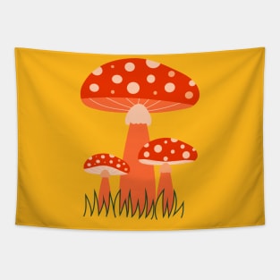 Three toadstools 1 Tapestry