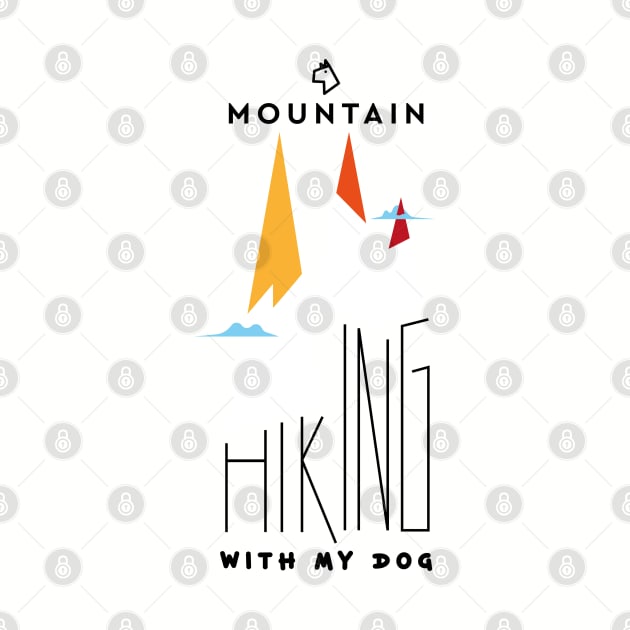 Mountain Hiking with my dog by Curvilineo