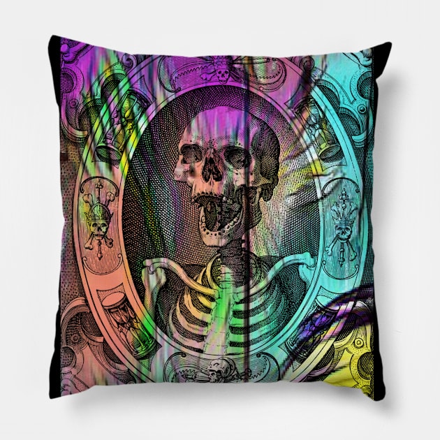 Screaming Skull Pillow by AirshipRebekah