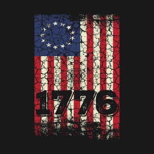 1776 Classic Flag , the original Flag shirt,retro vintage T-Shirt