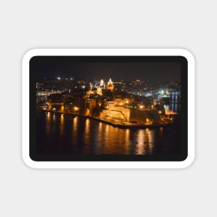 Senglea from the Grand Harbor, Malta Magnet