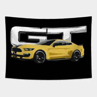 GT Mustang lightning yellow Ford Tapestry