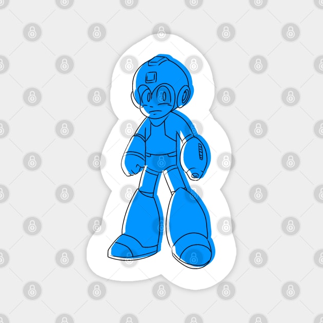 megaman Magnet by Atzon