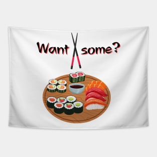 Do You Want Some Sushi Tapestry