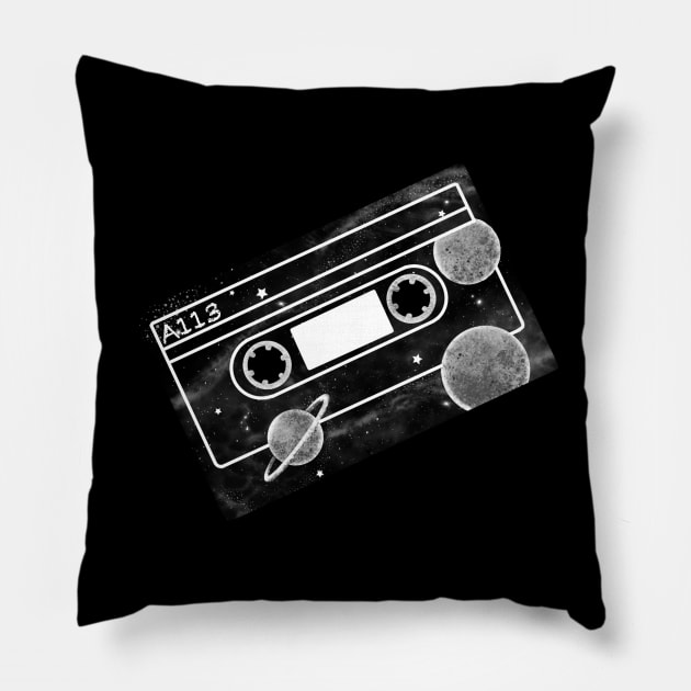 Galaxy tape Pillow by BeckaArt6