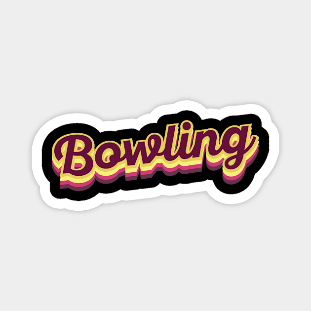 Bowling Magnet by neodhlamini