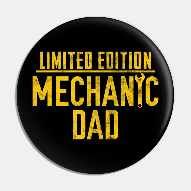 LIMITED EDITION Mechanic Dad Pin by giovanniiiii