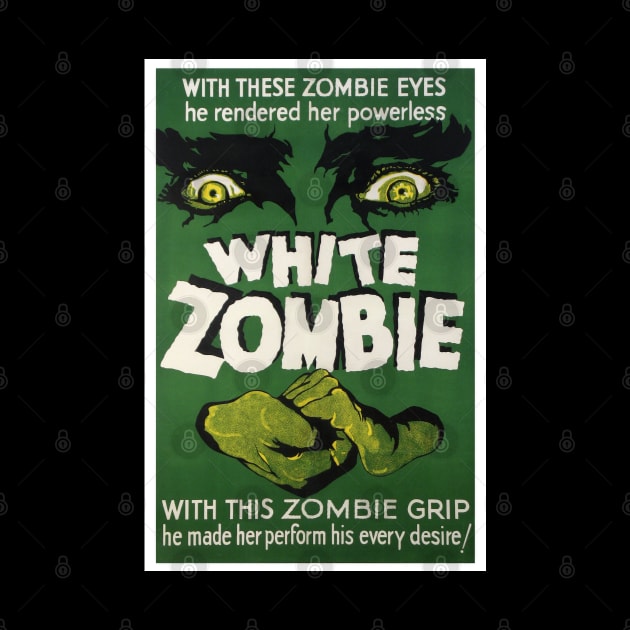 White Zombie Movie Poster by Noir-N-More