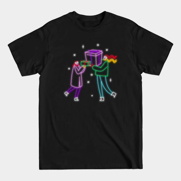 Discover Neon Xmas - Xmas Gift - T-Shirt