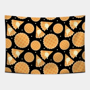 Apple Pie Thanksgiving Food Pattern Tapestry