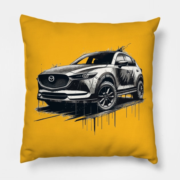 Mazda CX-5 Pillow by Vehicles-Art