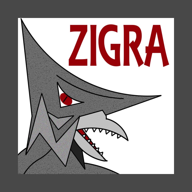 Zigra - White by scribbledeath